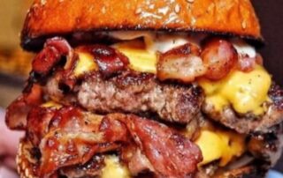 Double beacon burger Anemoni Αίγιο